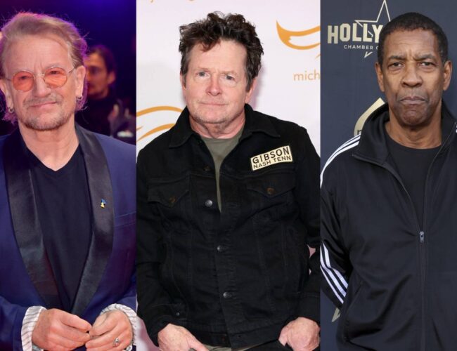 Bono, Michael J. Fox and Denzel Washington receive Presidential Medal of Freedom