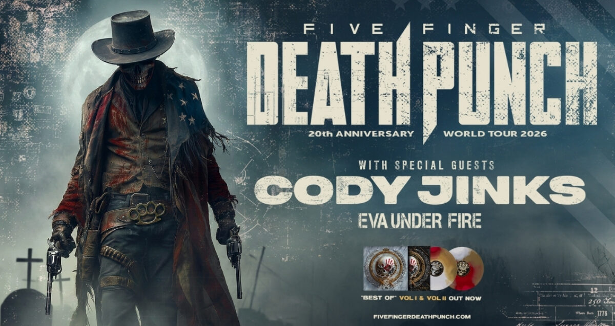 Five Finger Death Punch Announce 2026 North America Tour With Cody
